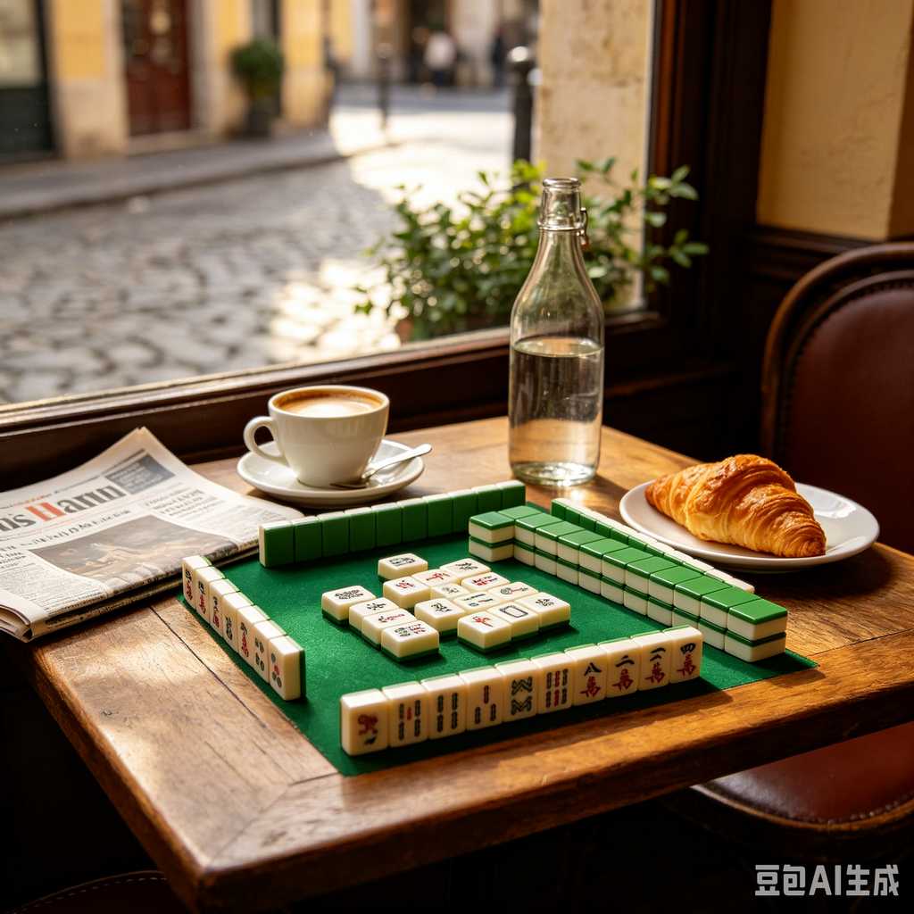uniform color mahjong set print