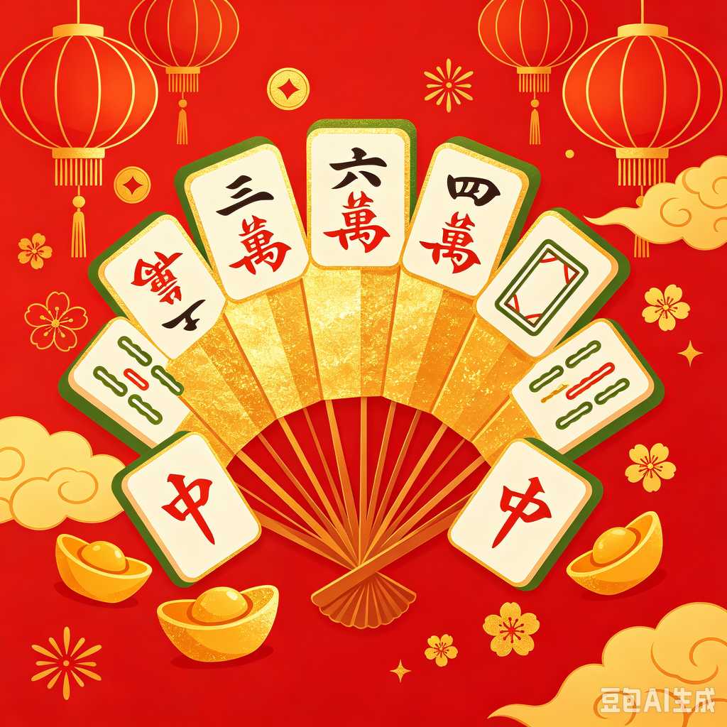 holiday gift mahjong set