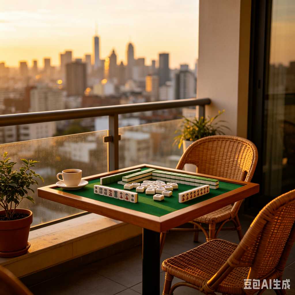 elegant text mahjong tiles