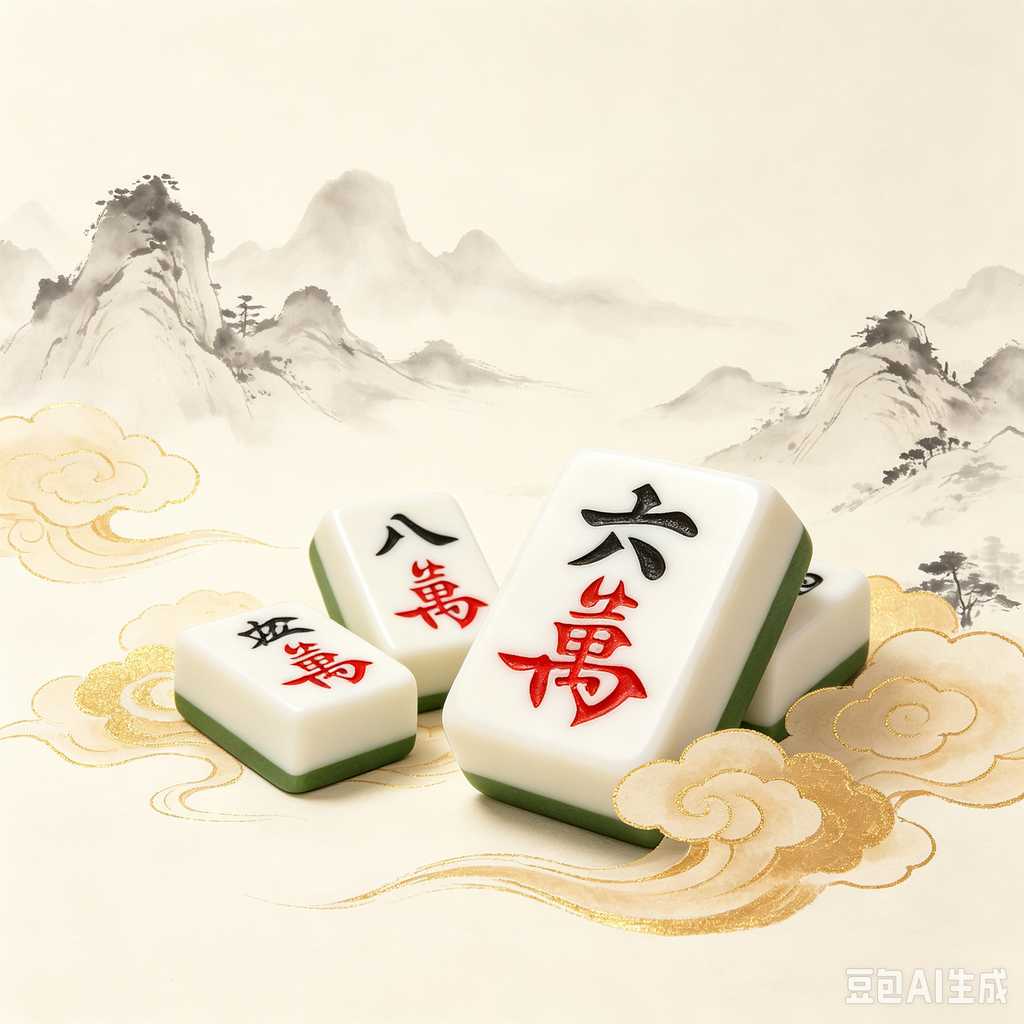 high end gift mahjong set