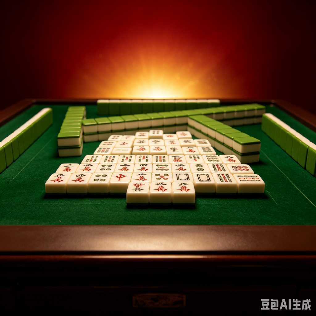 stable print mahjong set
