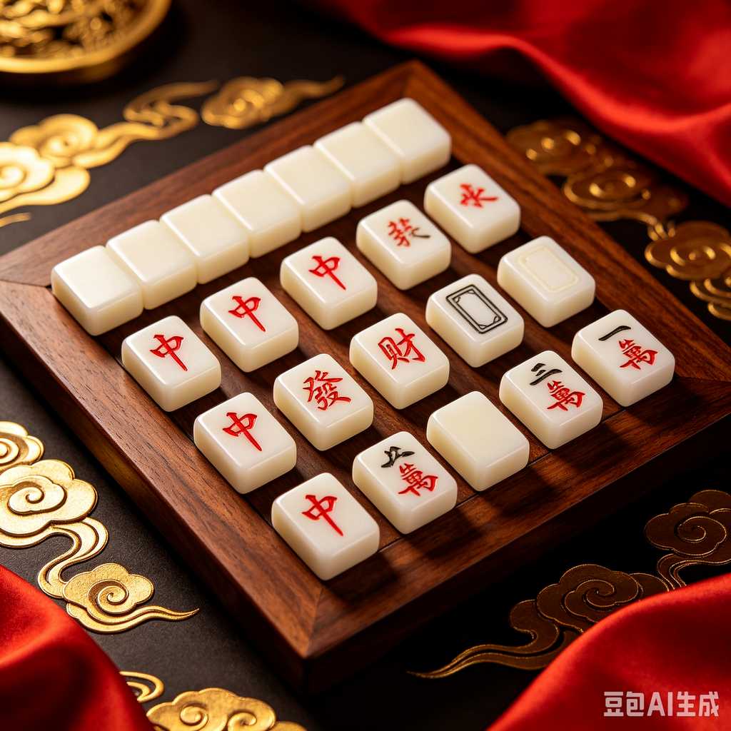 latest style mahjong tiles