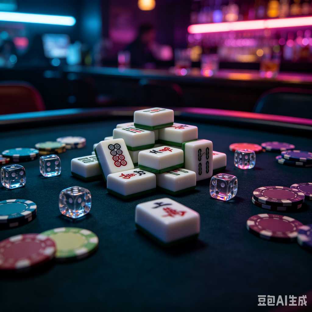 artistic mahjong tiles set