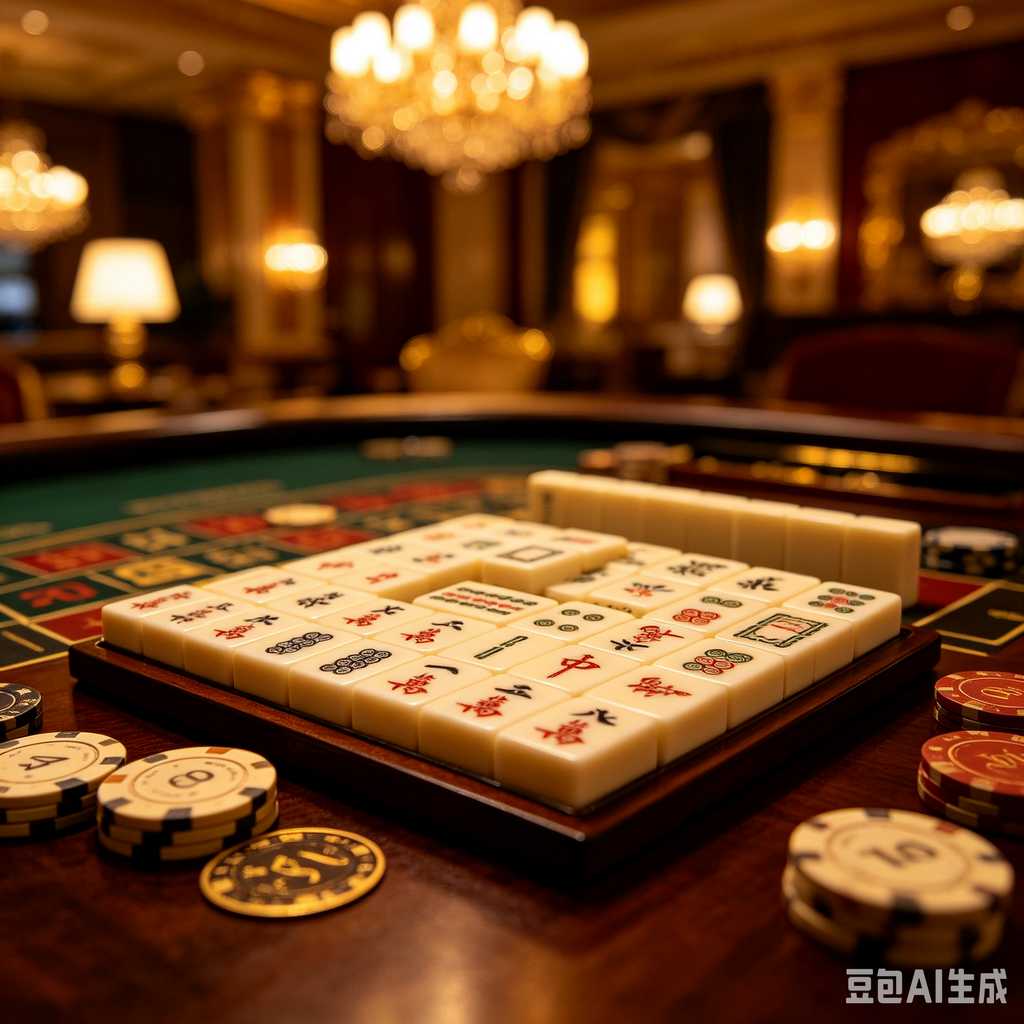 hand crafted mahjong set