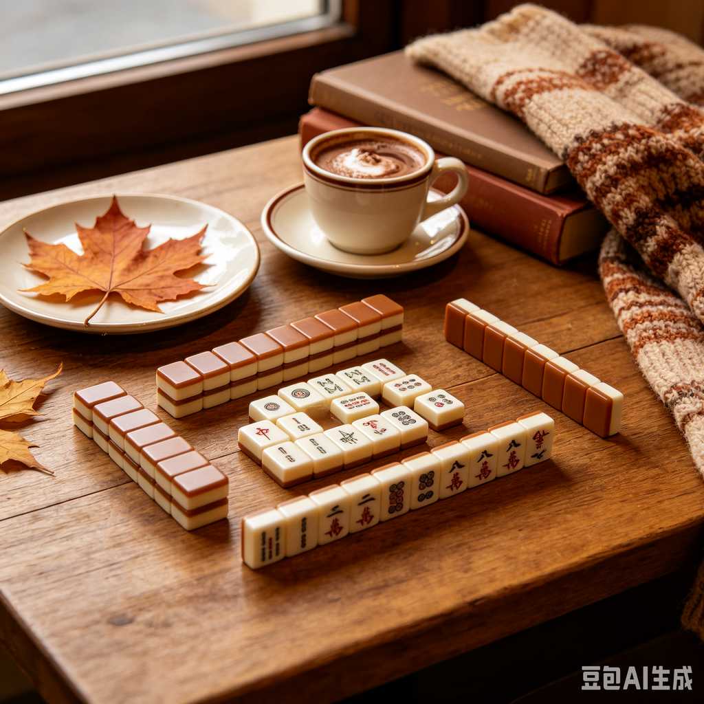 retro gift mahjong tiles