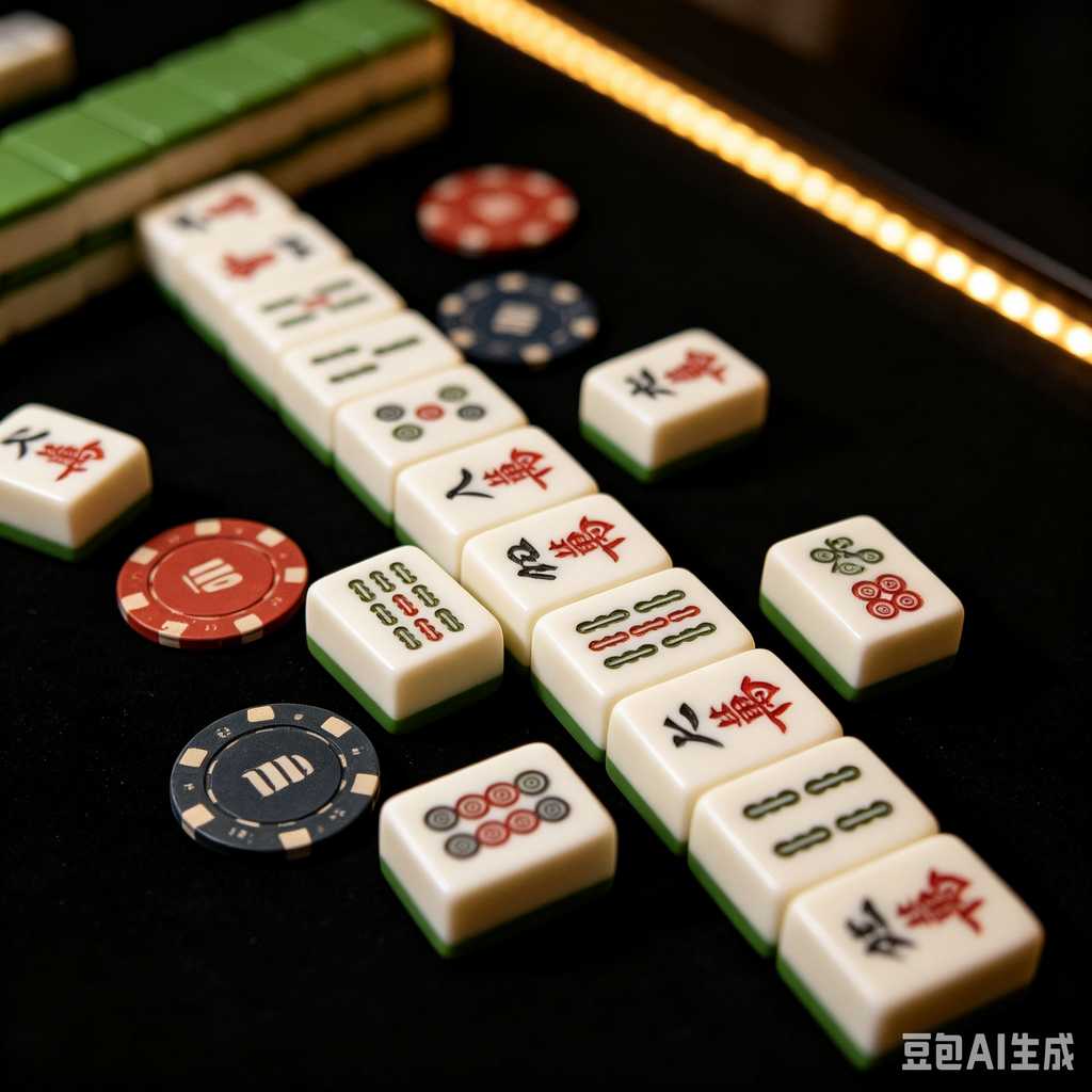 pink crystal mahjong set
