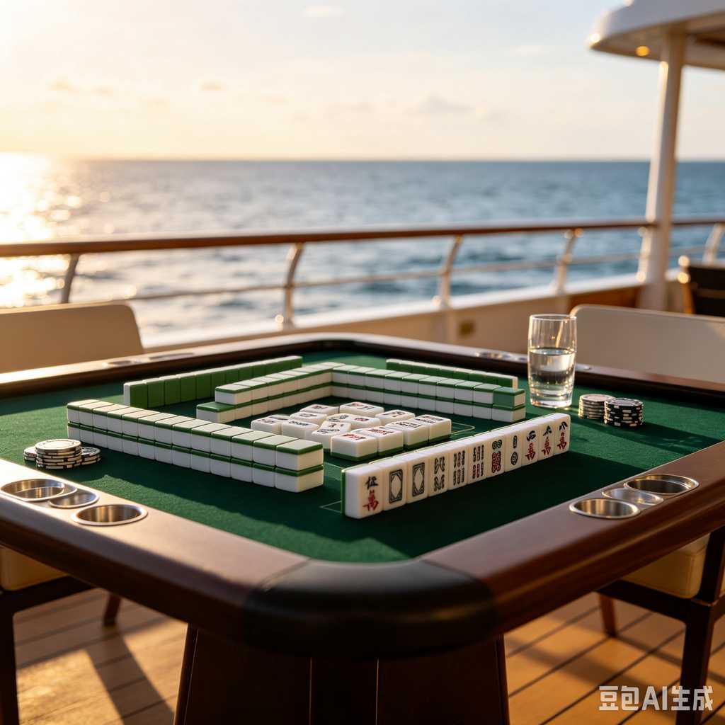 travel mahjong table mat set